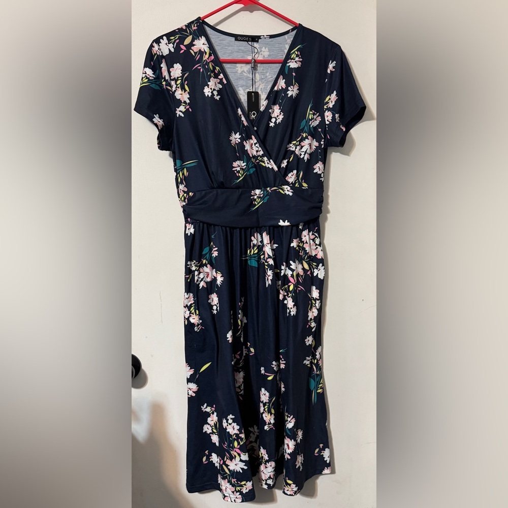 Floral Wrap Dress NWT